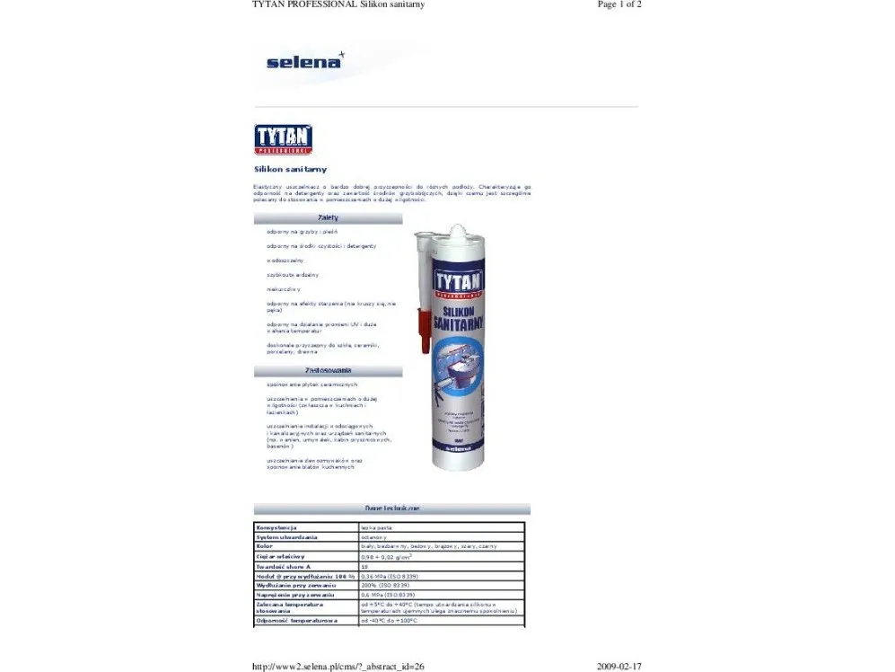 Titan SANITÆR SILIKON TITAN 280ML GRÅ