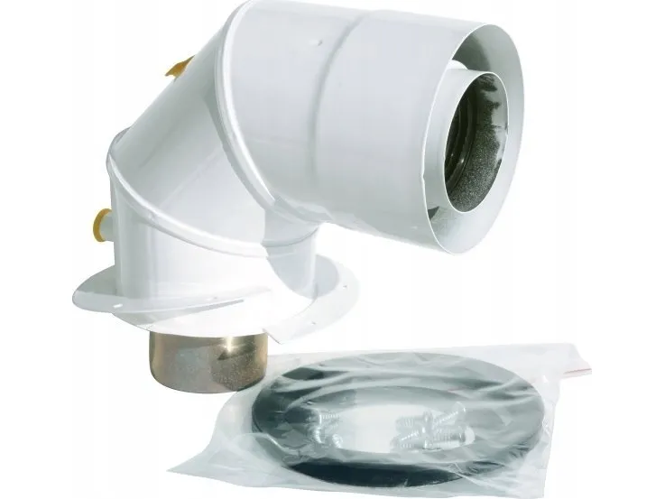 SpiroFlex 80/125 adapter JCM med målespiss(er) hvit