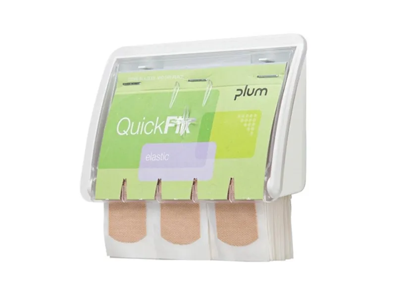 Dispenser Plaster QuickFix UNO 45 stk Plast med Elastiske plastre Klar,1 stk