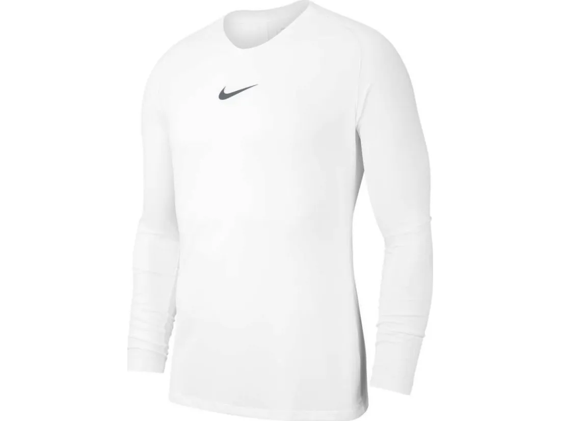 Nike Y Nk Dry Park First Layer T-skjorte for barn, hvit, størrelse L (AV2611-100)