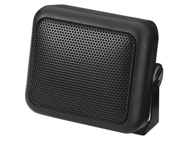 Monacor AES-6, 1.0 kanaler, Koblet med ledninger (ikke trådløs), 3 W, 300 - 15000 Hz, 8 O, Svart