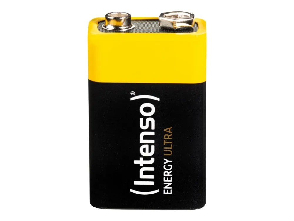Intenso Energy Ultra - Batteri 9V / 6LR61 - Alkalisk - 560 mAh