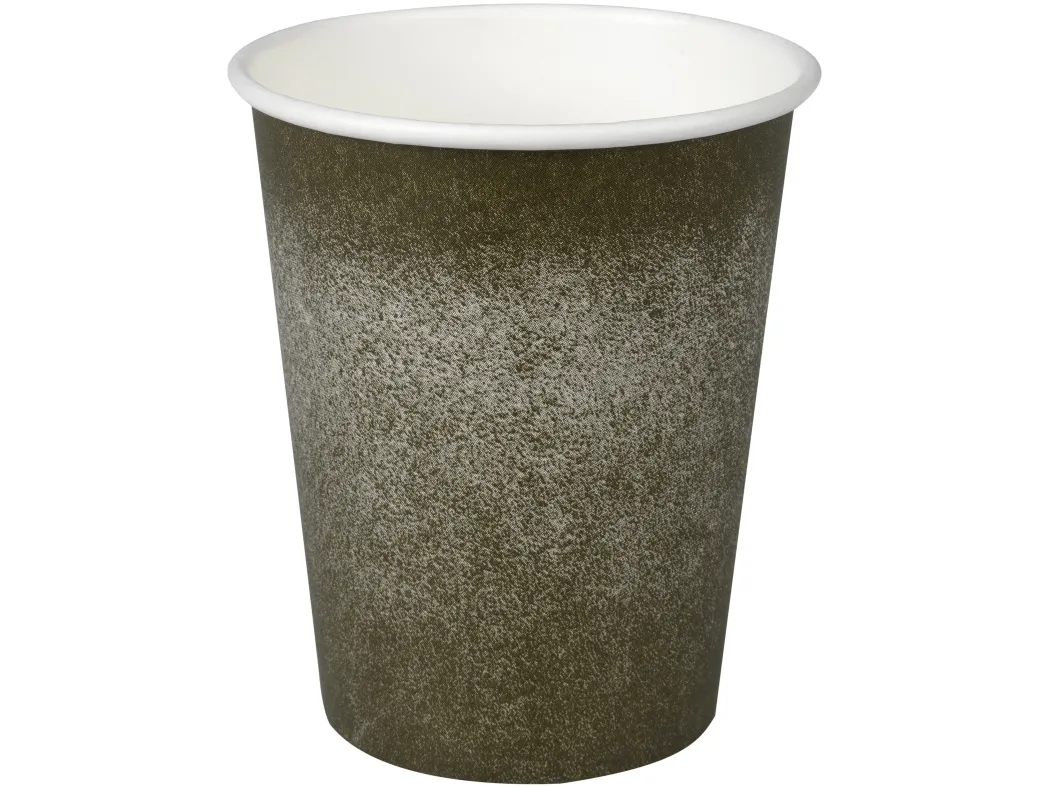 Kaffebæger The Swan, ABENA Gastro, 9,1cm, Ø8cm, 24 cl, 28 cl, grå, pap/PE - (20 stk.)