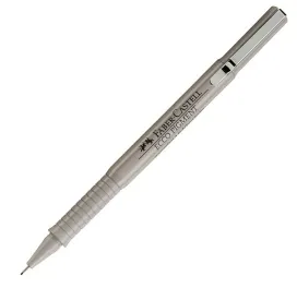 Faber-Castell ECCO PIGMENT - Fibertuppenn - svart - fargeblekk - 0.6 mm
