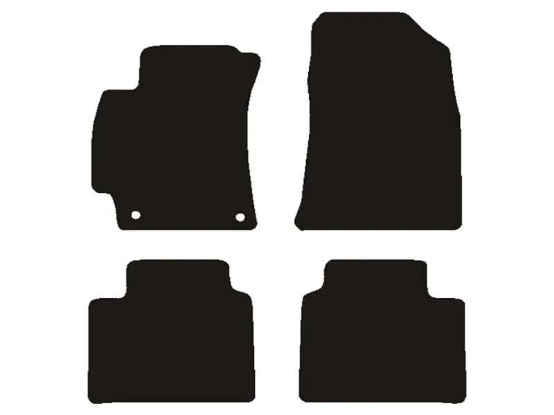 Gulvmatter til bil Kia K4 2026- velour