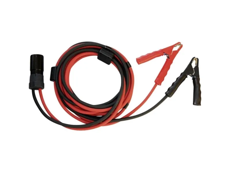 Startkabler SET TS 170 35 mm² kobber 5,00 m NATO-kontakt, med stålplate-klytsetang, med beskyttelseskrets
