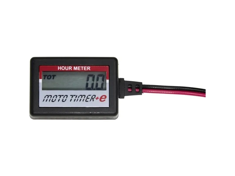 Motogroup driftstids-teller LCD-display, sifferst&oslash rrelse 6,5 mm