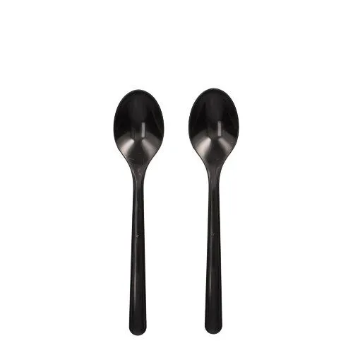 20 PAPSTAR gjenbrukbare plastkaffeskjeer (96438)