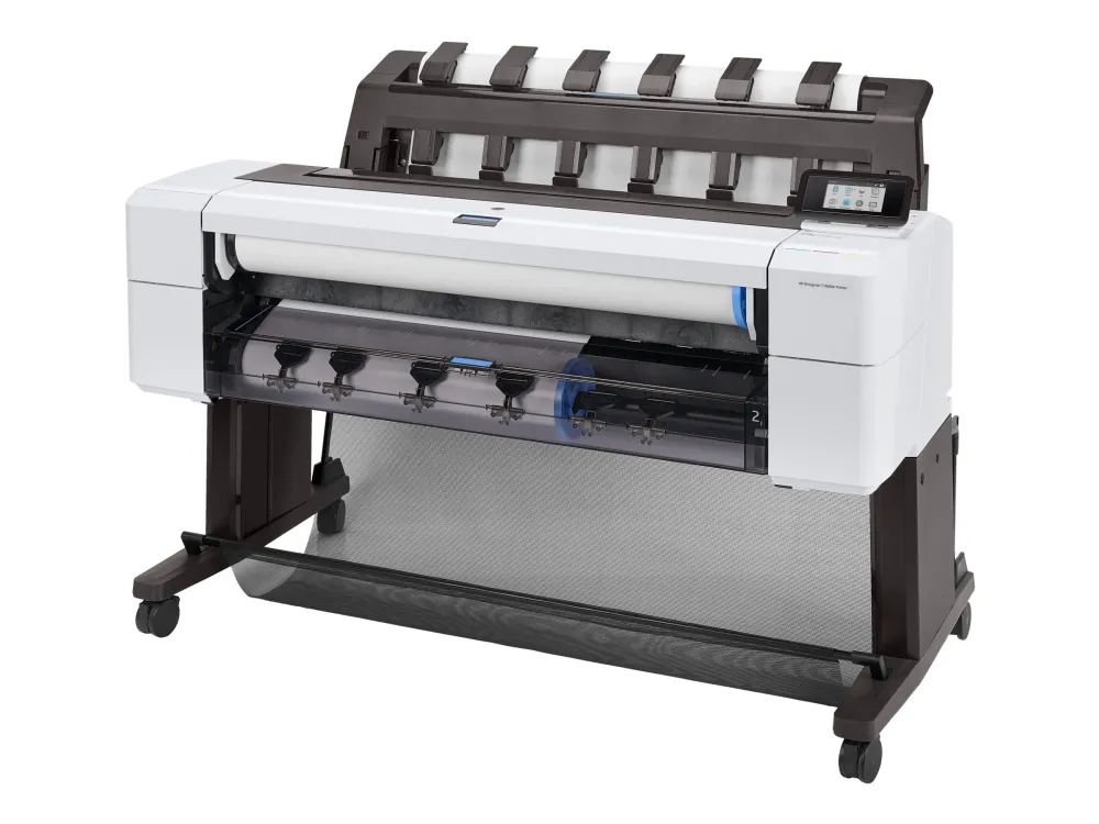 HP DesignJet T1600dr PostScript - 36 storformatsskriver - farge - ink-jet - Rull (91,4 cm) - 2400 x 1200 dpi - inntil 0.32 min/side (mono) / inntil 0.32 min/side (farge) - kapasitet: 2 ruller - Gigabit LAN - kutter