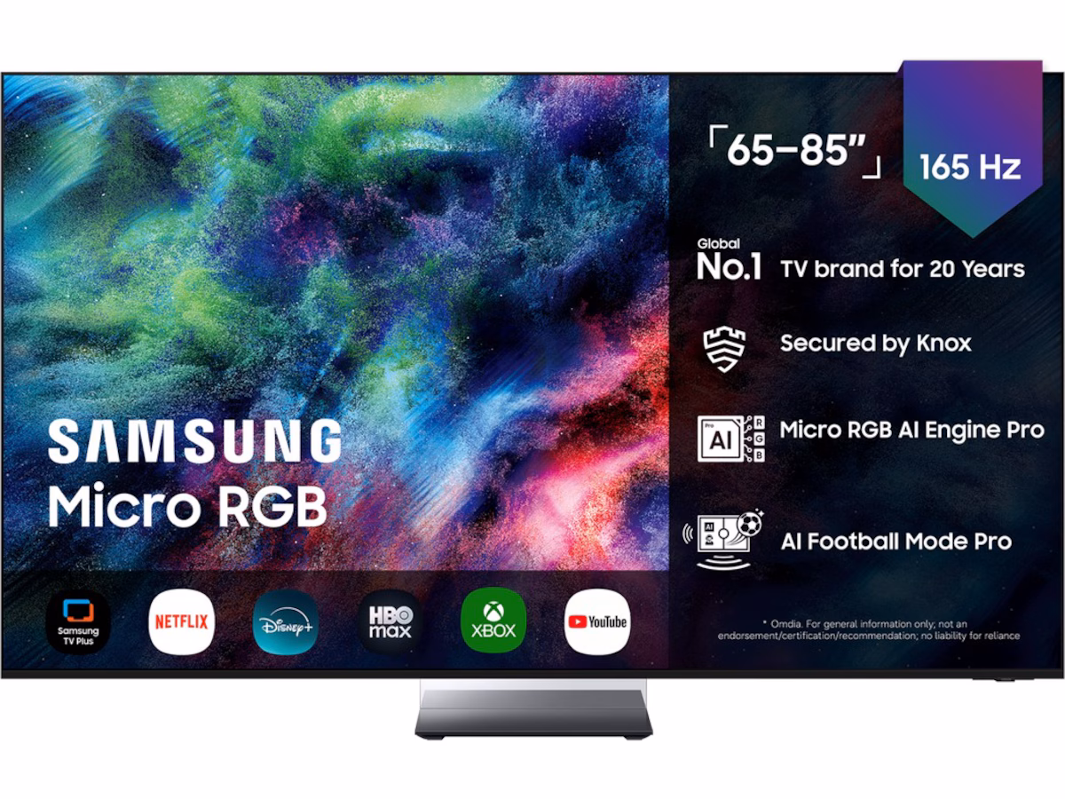 Samsung 65" R95H Micro RGB 4K Smart TV (2026)