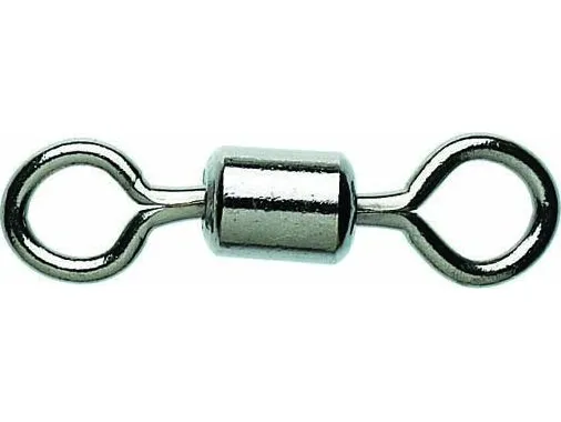 Okuma Rolling Swivels Size 12 Black - 15pcs