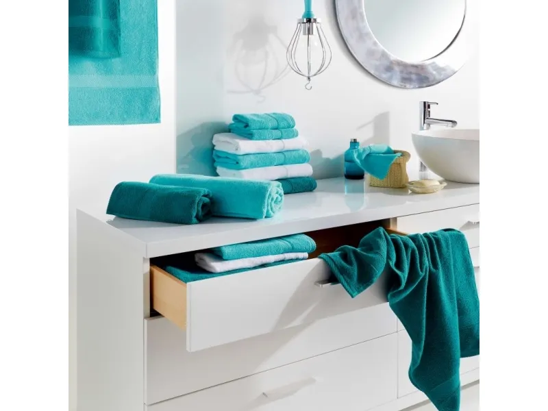 Håndklær DIAMOND WHITE 50x100 - 4 stk