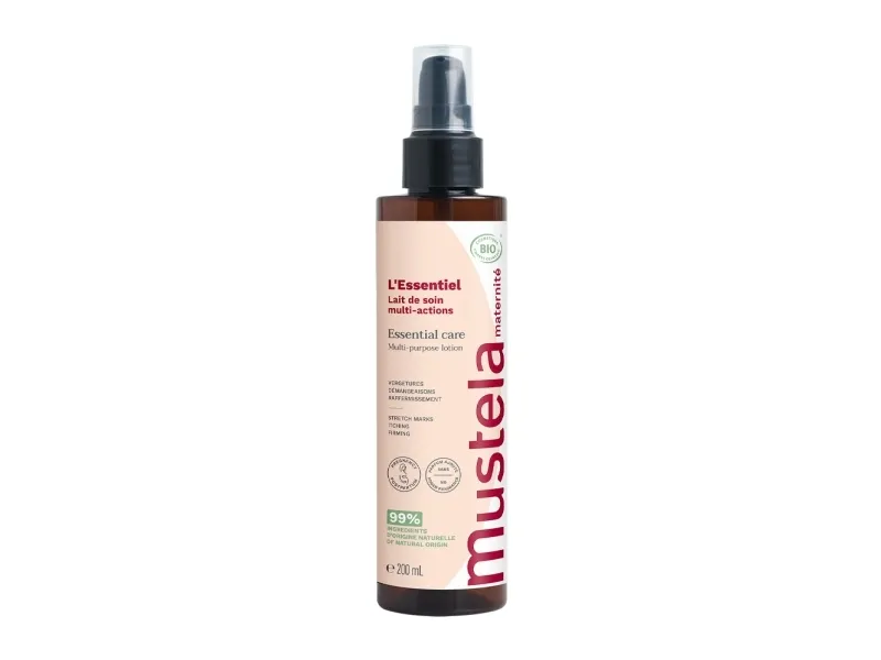 Mustela Maternite Essential Care Flerbruksmelk, 200 ml