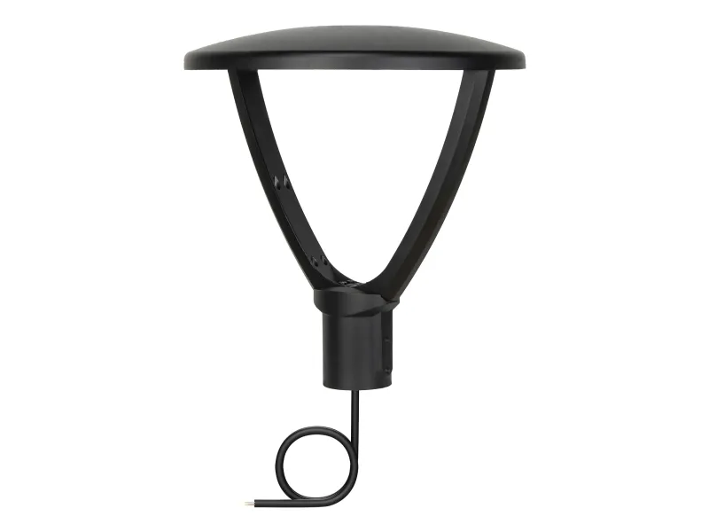 LEDVANCE Urban Lantern mastetopp 6 m ledning multilu­men 3538 lm 29W/822+827 asymmetrisk 165°x65° IP66 sort