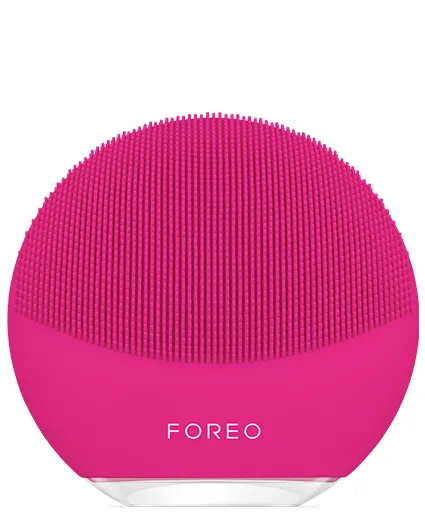 Foreo Luna Mini 3 sonisk ansiktsrensebørste med massasjeeffekt Fuchsia