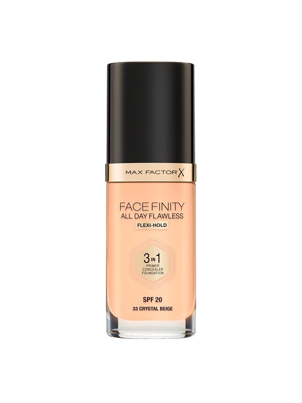 Max Factor All Day Flawless 3-in-1 Foundation 30 ml.- 033 Crystal Beige.