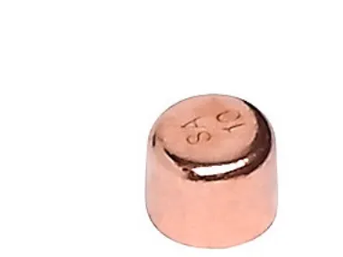 Slutmuffe 22 mm - lodde