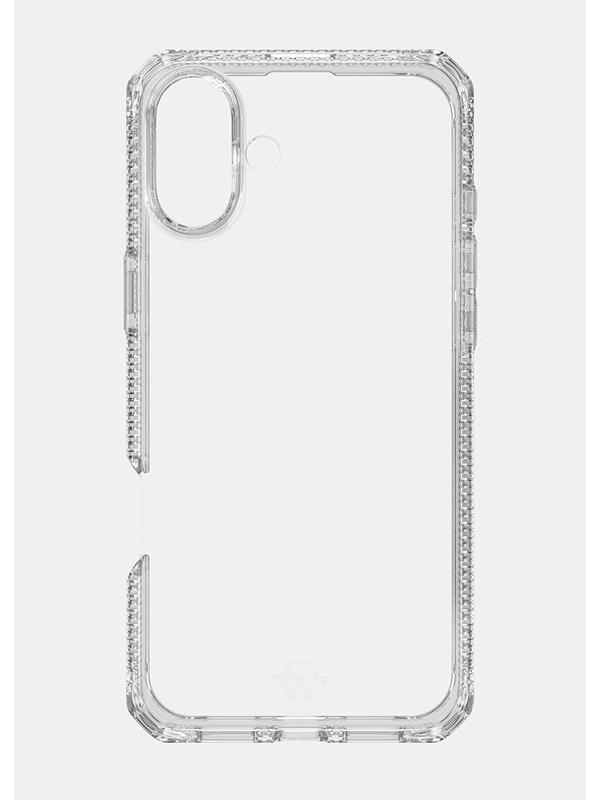 ITSKINS SPECTRUM CLEAR cover for iPhone 16®. Transparent
