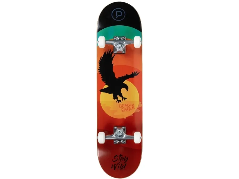 Playlife Wildlife Deadly Eagle Skateboard