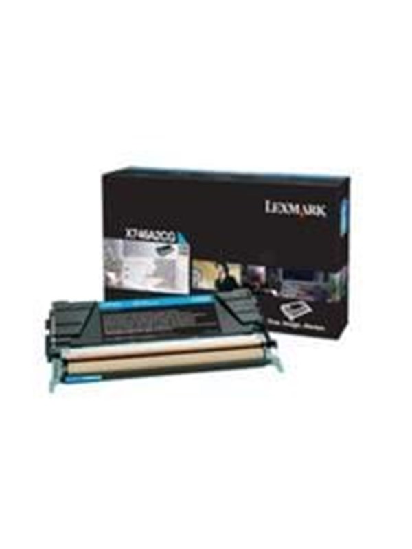 Lexmark X746A3CG - Laser toner Cyan