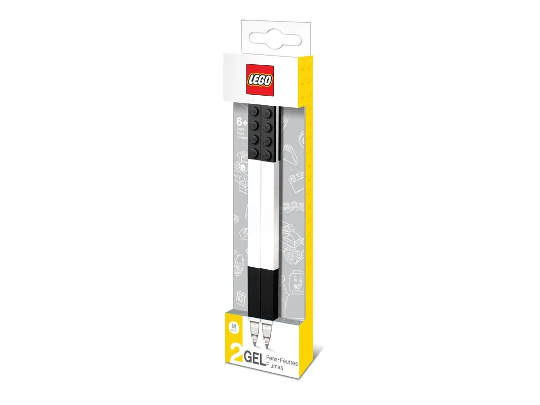 LEGO Stationary Gel pens (2 pcs) - Black
