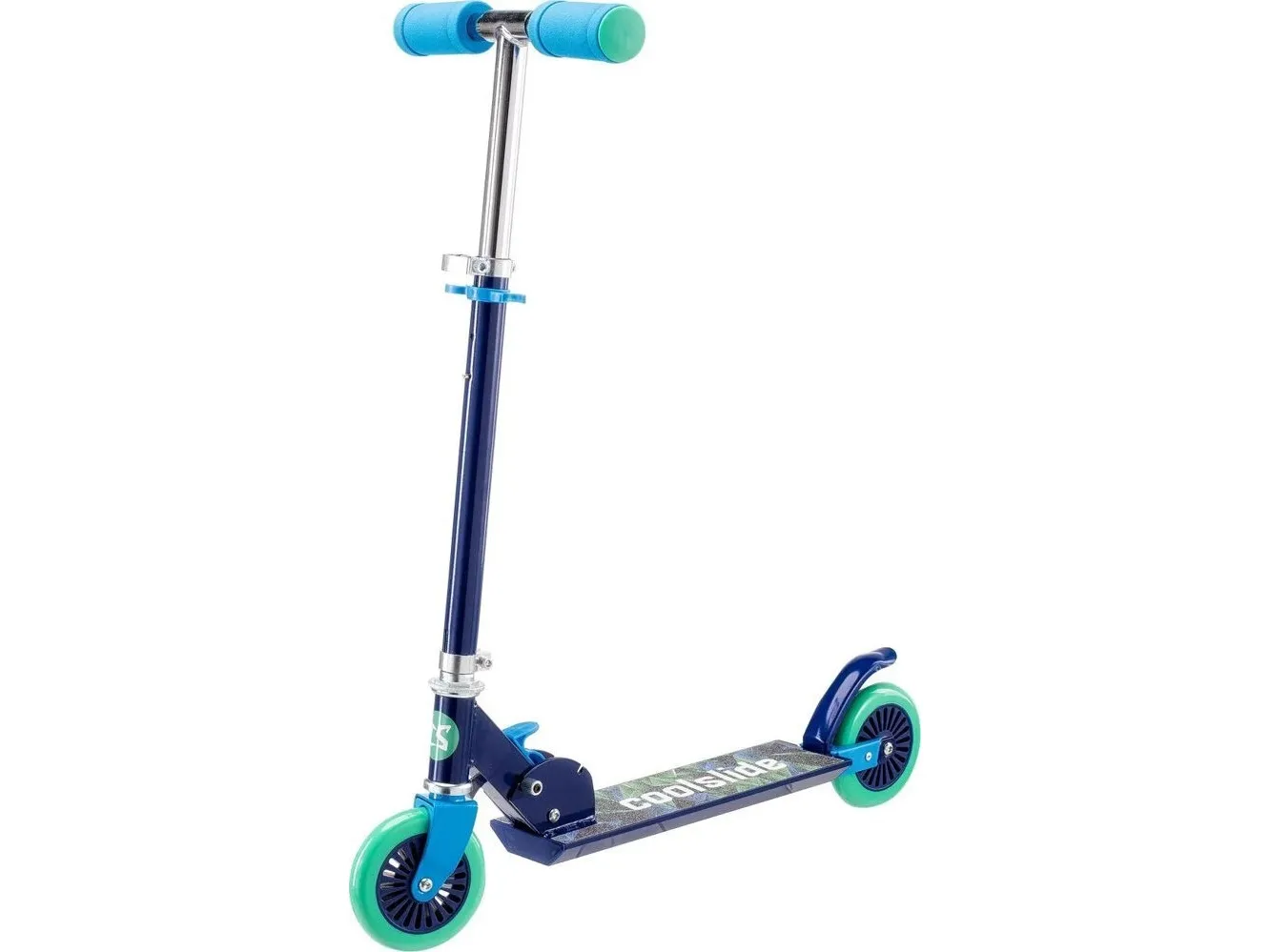 CoolSlide barne-sparkesykkel Cubana opptil 50 kg hjul 120mm ABEC-5