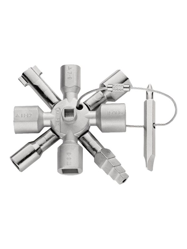 KNIPEX TwinKey®, for vanlige skap og sperresystemer