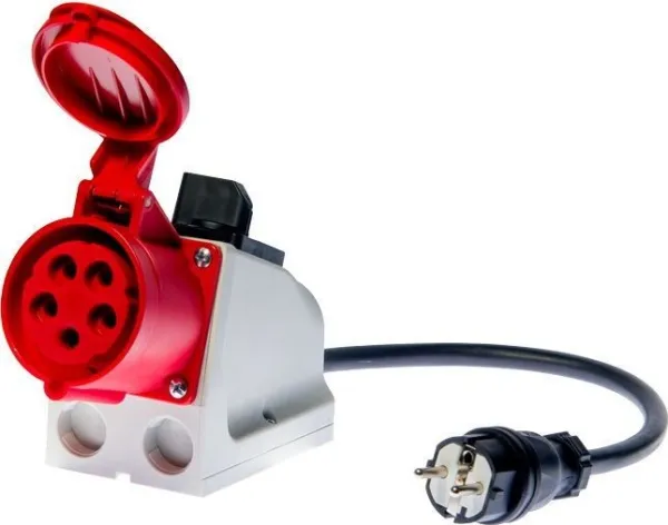 Sonel Tre-fase stikkontakt adapter 32A svitsjet (WAADAPAT32PR)