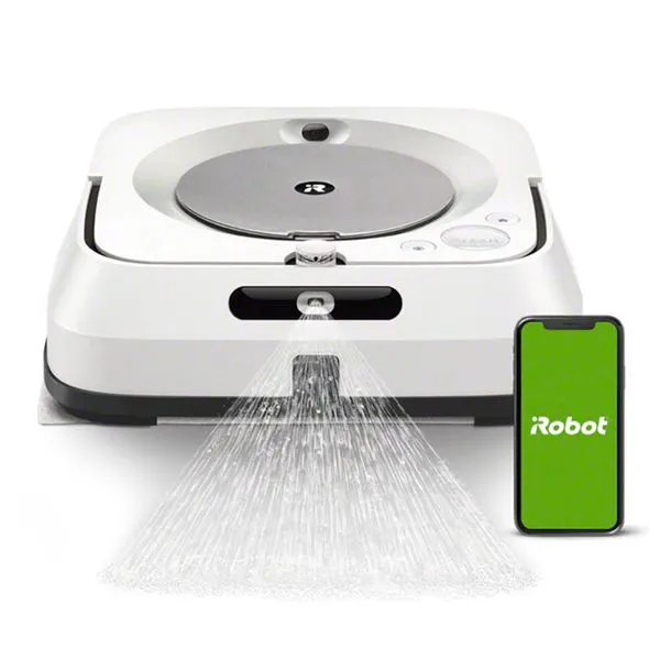 iRobot Braava jet m6 robotgulvvasker - hvit og grå