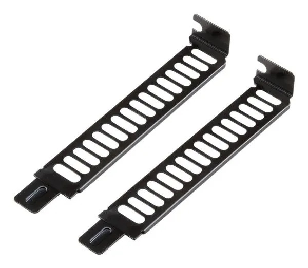 Akasa PCI Slotblech 2er-Pack - svart
