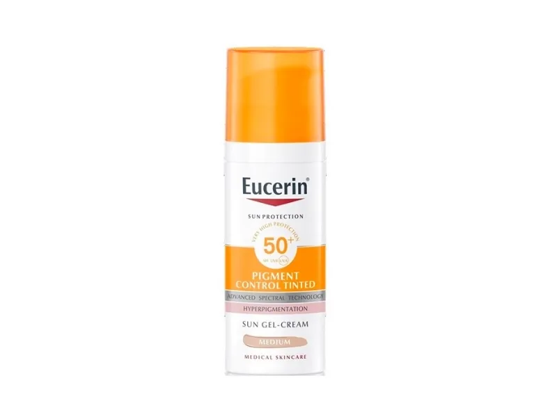 Eucerin Gel Cream Oil Control Colour Medium Spf 50 50ml