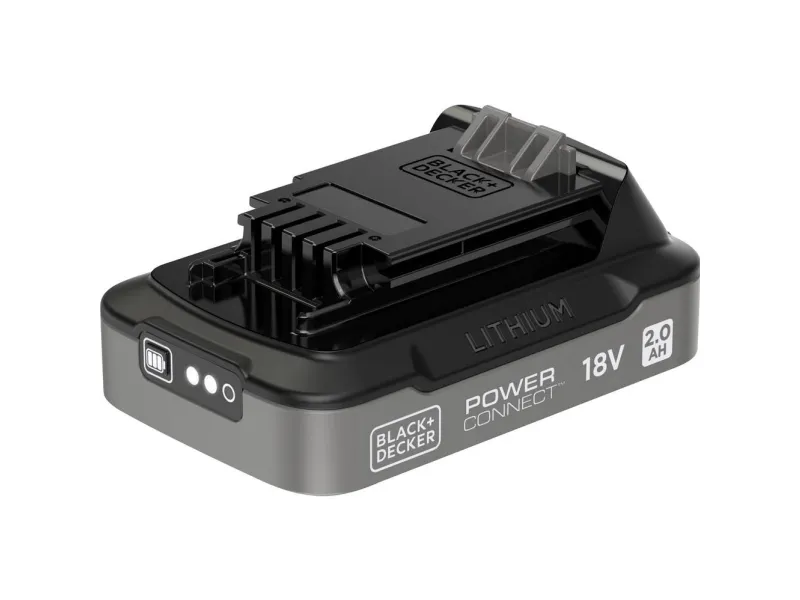 Black &amp  Decker BDL2018S-XJ Verktøybatteripakke 18 V 2 Ah Li-Ion (BDL2018S-XJ)