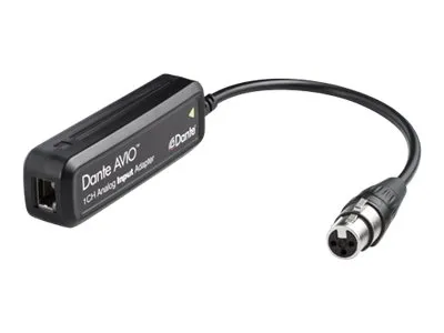 Audinate Dante AVIO 1Ch Analog Input Adapter - Dante lydinngangsendepunkt