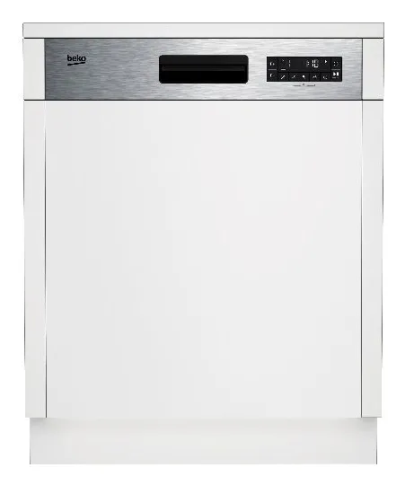 Beko b300 BDSN26440X, Halvveis innebygget, Full størrelse (60 cm), Rustfritt stål, LCD, 1,5 m, Rustfritt stål
