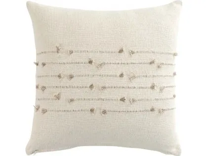 Douceur d`Interieur DEKORATIV PUTE GYLLEN SOLNEDGANG - Creme 40x40
