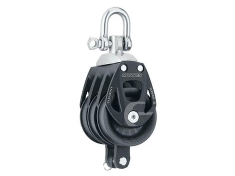 Harken elementblokk 60 mm trippel m. svirvel og Ca