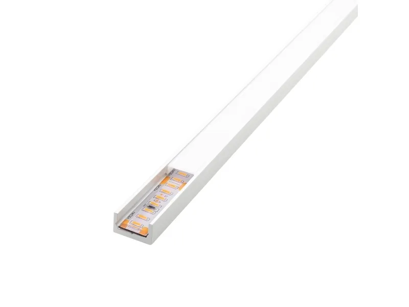 StripLine 1,8m Hvid profil påbygget slim