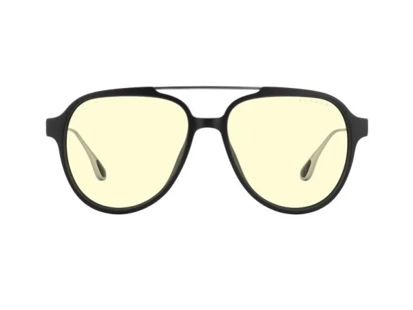 Gunnar Optiks COD-03001, Herre, Oval, Spill, Svart, Nylonpolymer, Ravfarget
