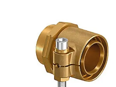 Uponor Wipex kobling 50mmx1 - 1/4 np t/PEXrør