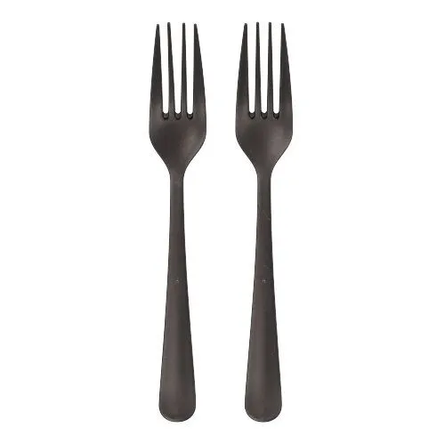 100 gjenbrukbare plastgafler (96526)