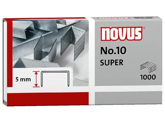 Novus B 225, 25 ark, Sort, Metall, Plast, 8 cm, A4, A6, A5, 5,5 mm