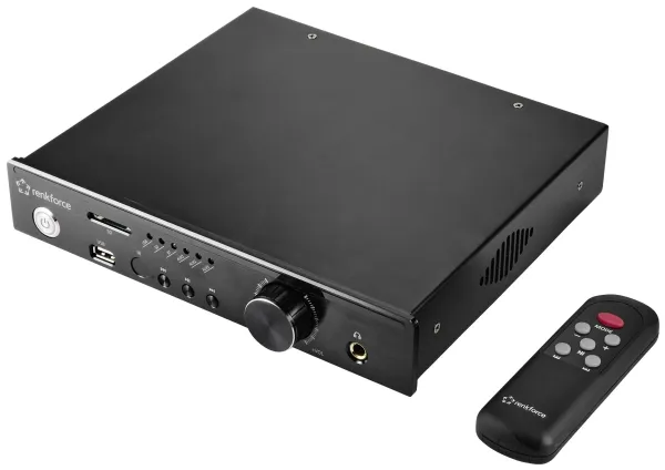 Renkforce RF-WAM-300 stereoforsterker 2 x 50 W svart (RF-5043172)