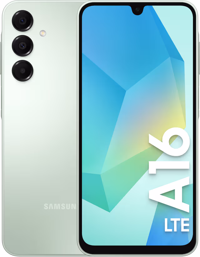 Samsung Galaxy A16 LTE smarttelefon 4/128GB (lysegrønn)