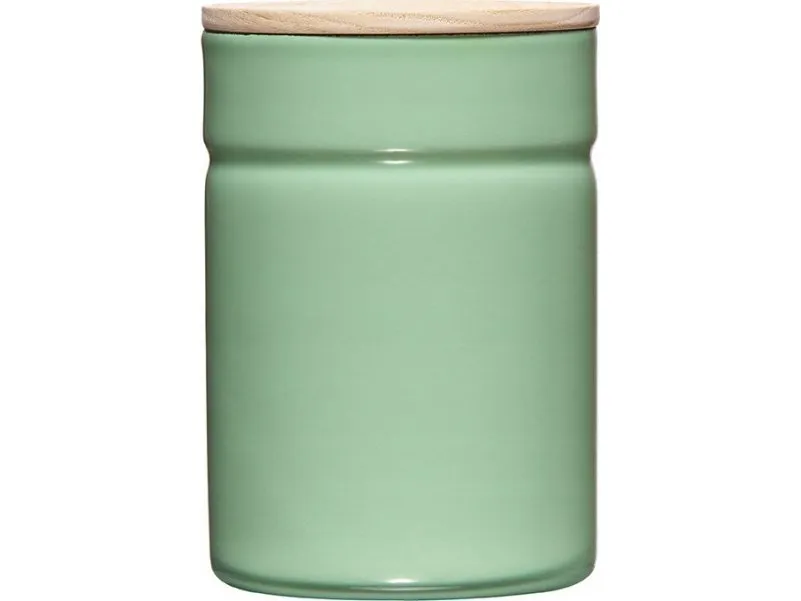Riess kjøkkenbeholder med trelokk Slow Green 0,5 l