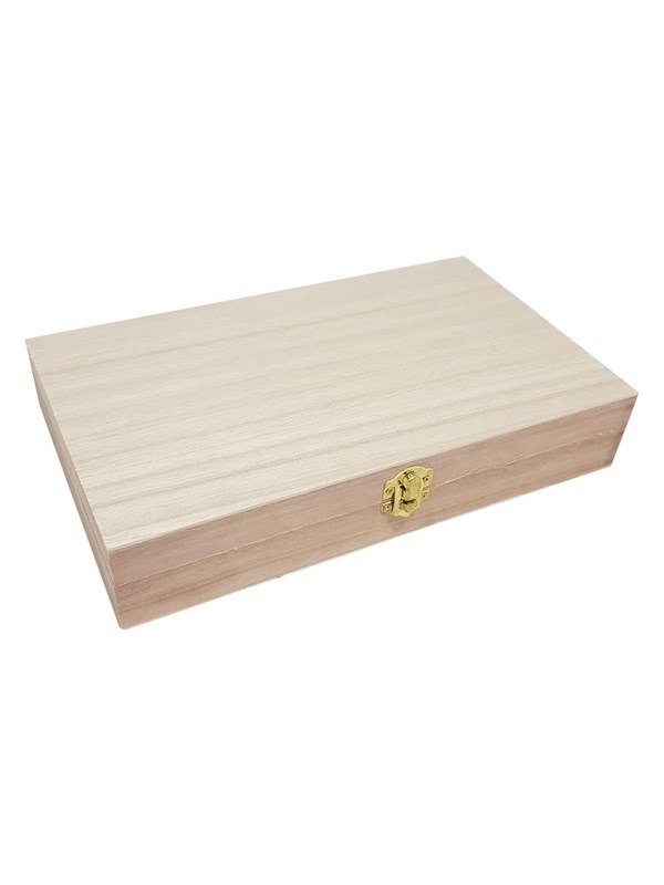 Playwood Paulownia Wood Brush Box