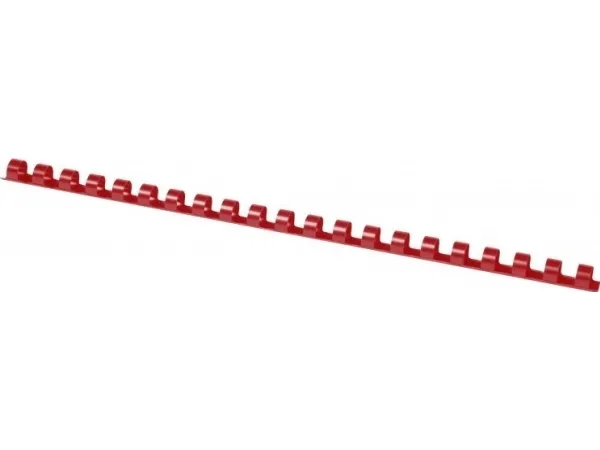 Office Products innbindingsrygger A4, 12 mm (95 ark), 100 stk., rød