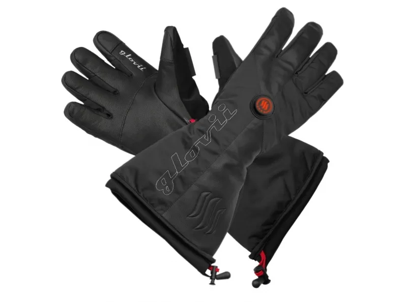 Glovii GS9M, Ekte lær, Nylon, Polyester