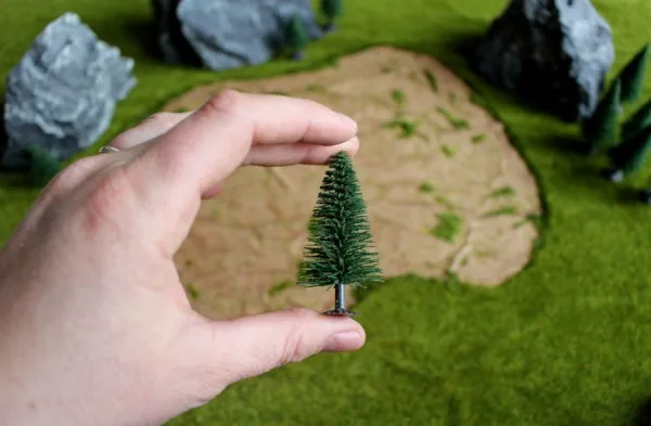 NOCH Model Fir Trees, Brun, Grønn