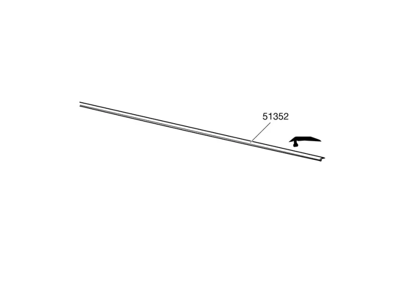 Thule gummeliste antihyl 1550 mm