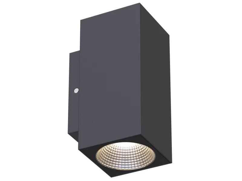 Mathias II Väggarmatur LED IP65 3000K 6W 520lm Antracit